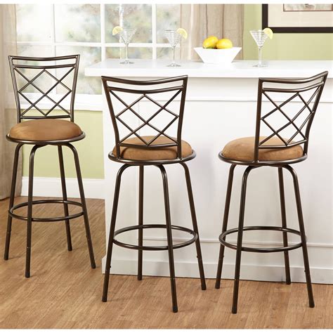 adjustable bar stools set of 3